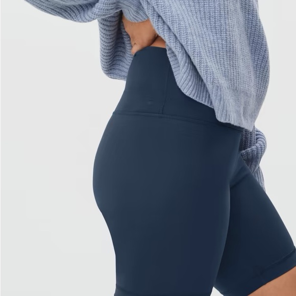 Everlane The Perform Bike Short Atlantic Navy Blue XXL - Picture 2 of 7